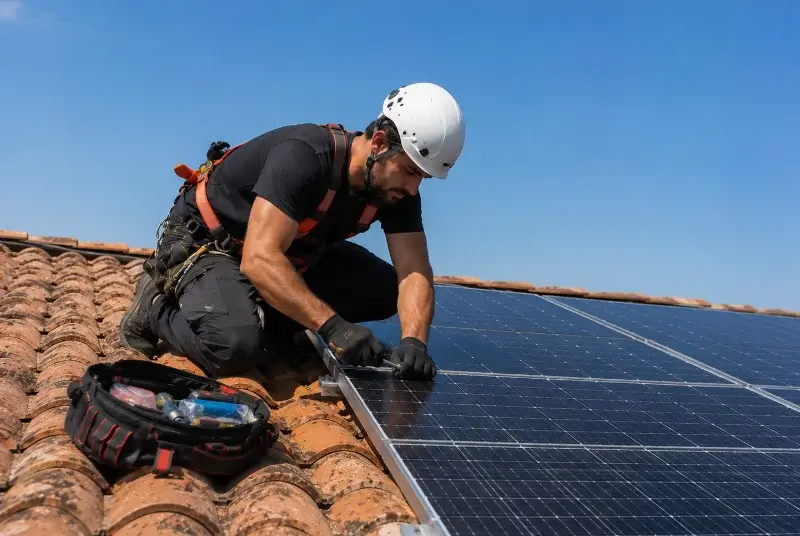 Maintenance et monitoring de panneaux solaires à Montgiscard