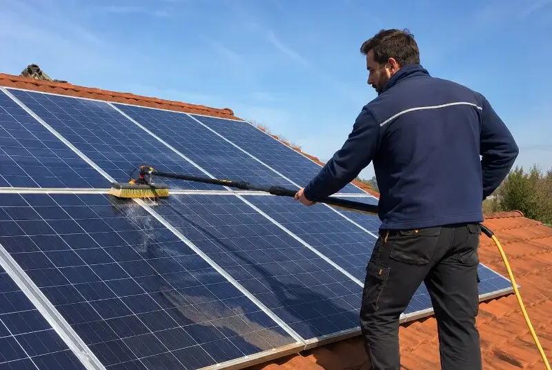 Nettoyage et entretien de panneaux solaires à Montgiscard